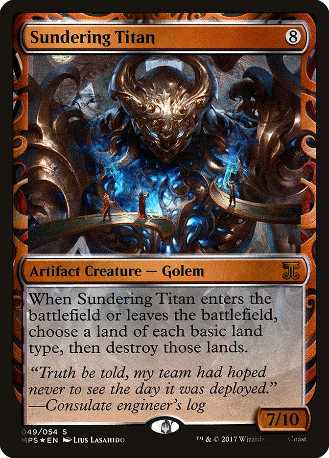 Sundering Titan [Kaladesh Inventions] - Magic: The Gathering - Card Brawlers | Quebec | Canada |