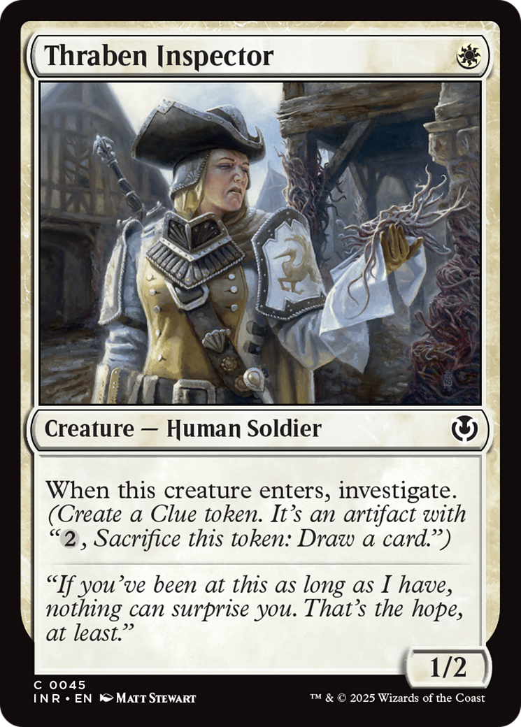 Thraben Inspector [Innistrad Remastered] - Magic: The Gathering - Card Brawlers | Quebec | Canada |