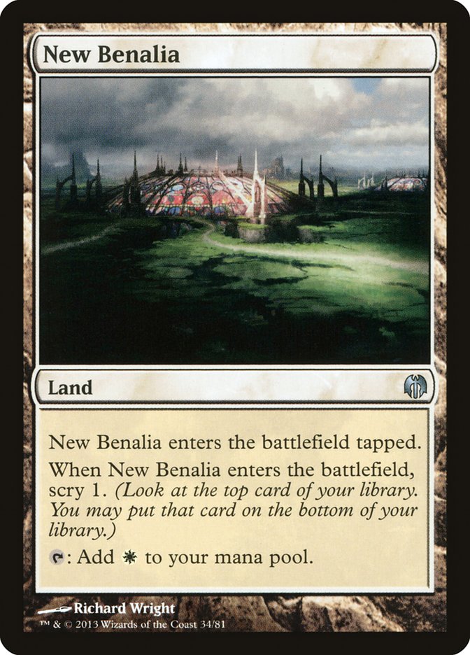 New Benalia [Duel Decks: Heroes vs. Monsters] - Magic: The Gathering - Card Brawlers | Quebec | Canada |