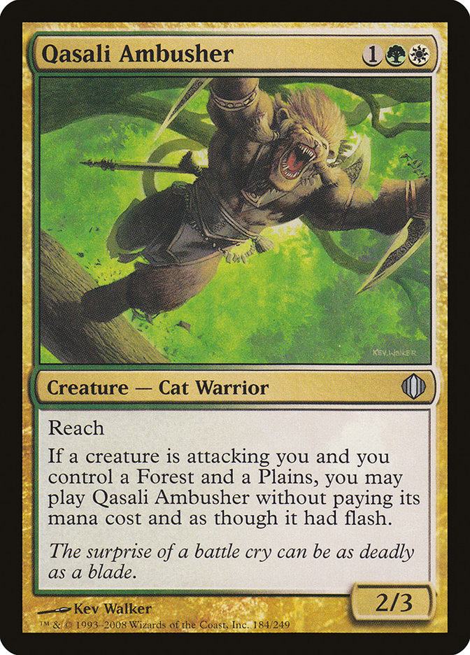 Qasali Ambusher [Shards of Alara] - Magic: The Gathering - Card Brawlers | Quebec | Canada |