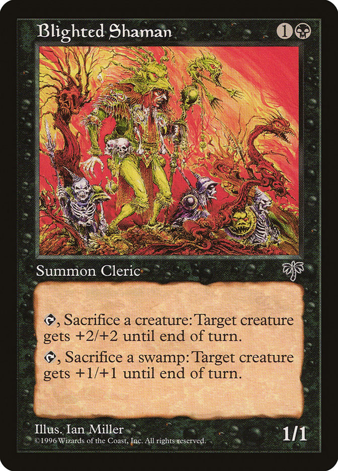 Blighted Shaman [Mirage] - Magic: The Gathering - Card Brawlers | Quebec | Canada |