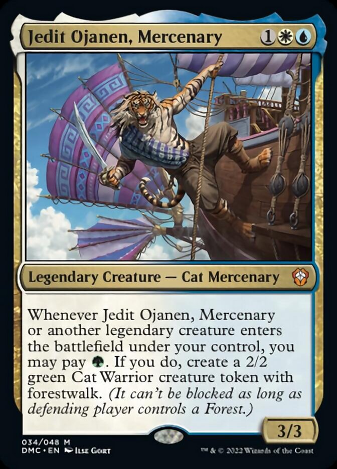 Jedit Ojanen, Mercenary [Dominaria United Commander] - Magic: The Gathering - Card Brawlers | Quebec | Canada |
