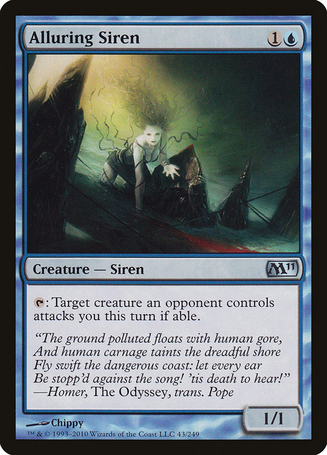 Alluring Siren [Magic 2011] - Magic: The Gathering - Card Brawlers | Quebec | Canada |