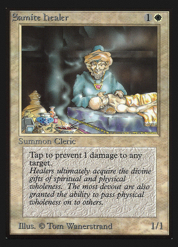 Samite Healer [International Collectors' Edition] - Magic: The Gathering - Card Brawlers | Quebec | Canada |