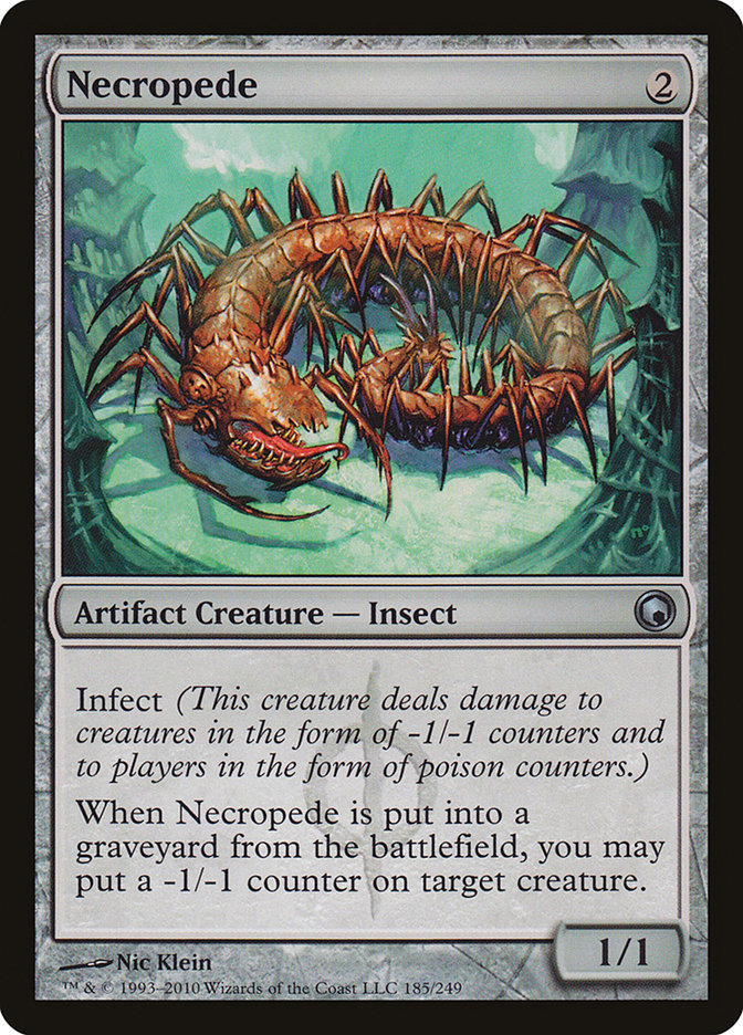 Necropede [Scars of Mirrodin] - Magic: The Gathering - Card Brawlers | Quebec | Canada |