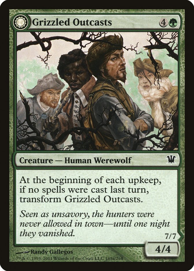 Grizzled Outcasts // Krallenhorde Wantons [Innistrad] - Magic: The Gathering - Card Brawlers | Quebec | Canada |