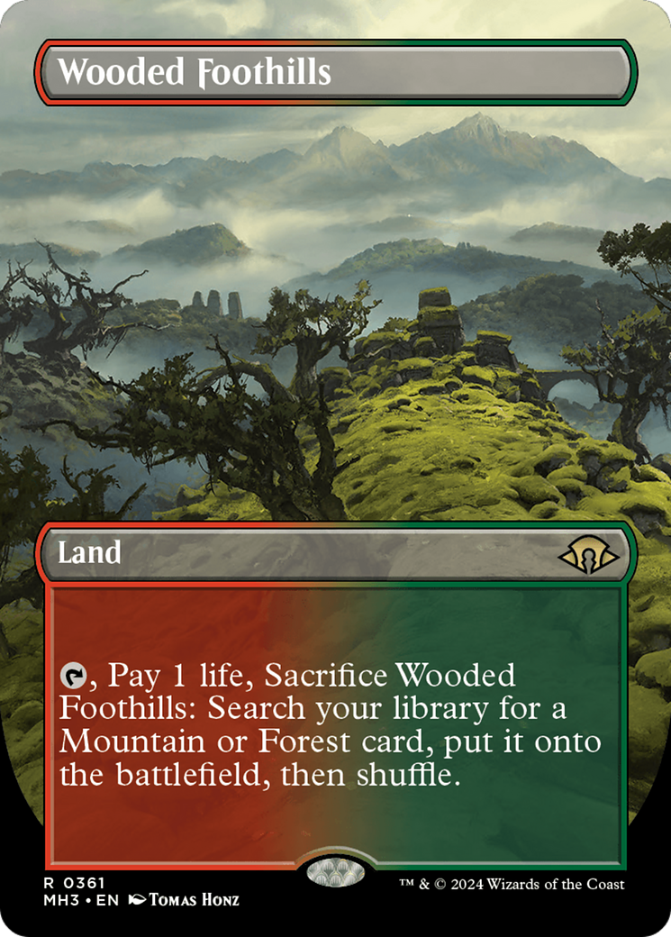 Wooded Foothills (Borderless) [Modern Horizons 3] - Magic: The Gathering - Card Brawlers | Quebec | Canada |