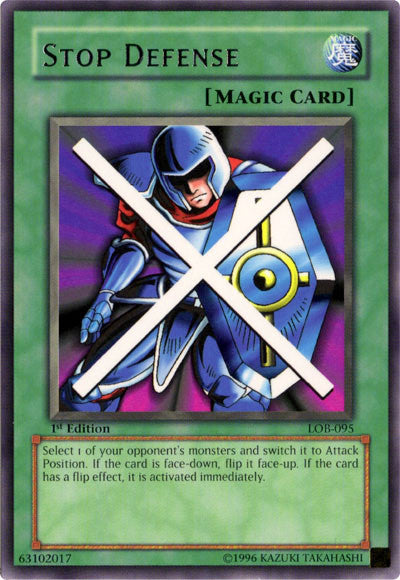 Stop Defense [LOB-095] Rare - Yu-Gi-Oh! - Card Brawlers | Quebec | Canada |