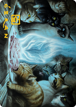 Can't Stay Away Art Card (Gold-Stamped Signature) [Innistrad: Midnight Hunt Art Series] - Magic: The Gathering - Card Brawlers | Quebec | Canada |