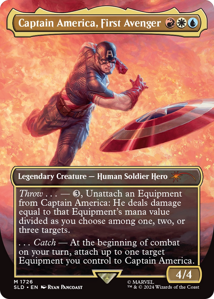 Captain America, First Avenger [Secret Lair Drop Series] - Magic: The Gathering - Card Brawlers | Quebec | Canada |