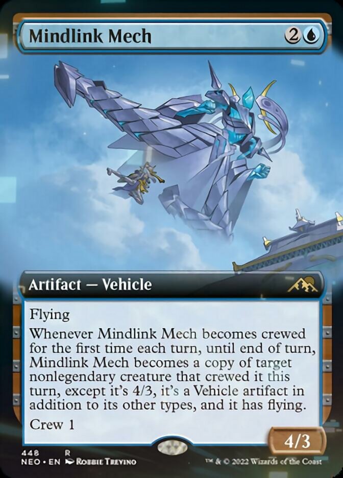 Mindlink Mech (Extended Art) [Kamigawa: Neon Dynasty] - Magic: The Gathering - Card Brawlers | Quebec | Canada |