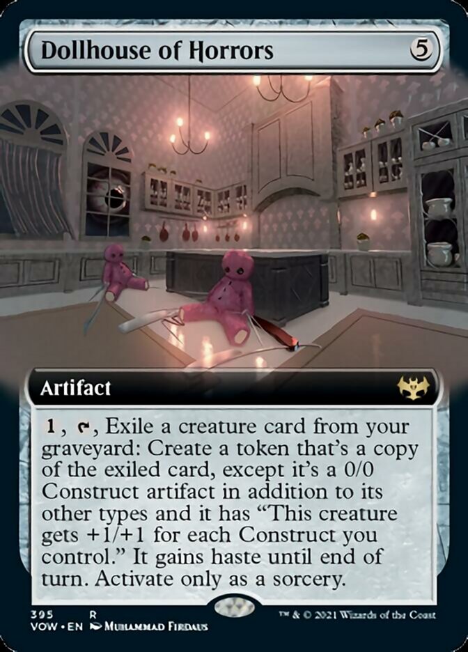 Dollhouse of Horrors (Extended Art) [Innistrad: Crimson Vow] - Magic: The Gathering - Card Brawlers | Quebec | Canada |