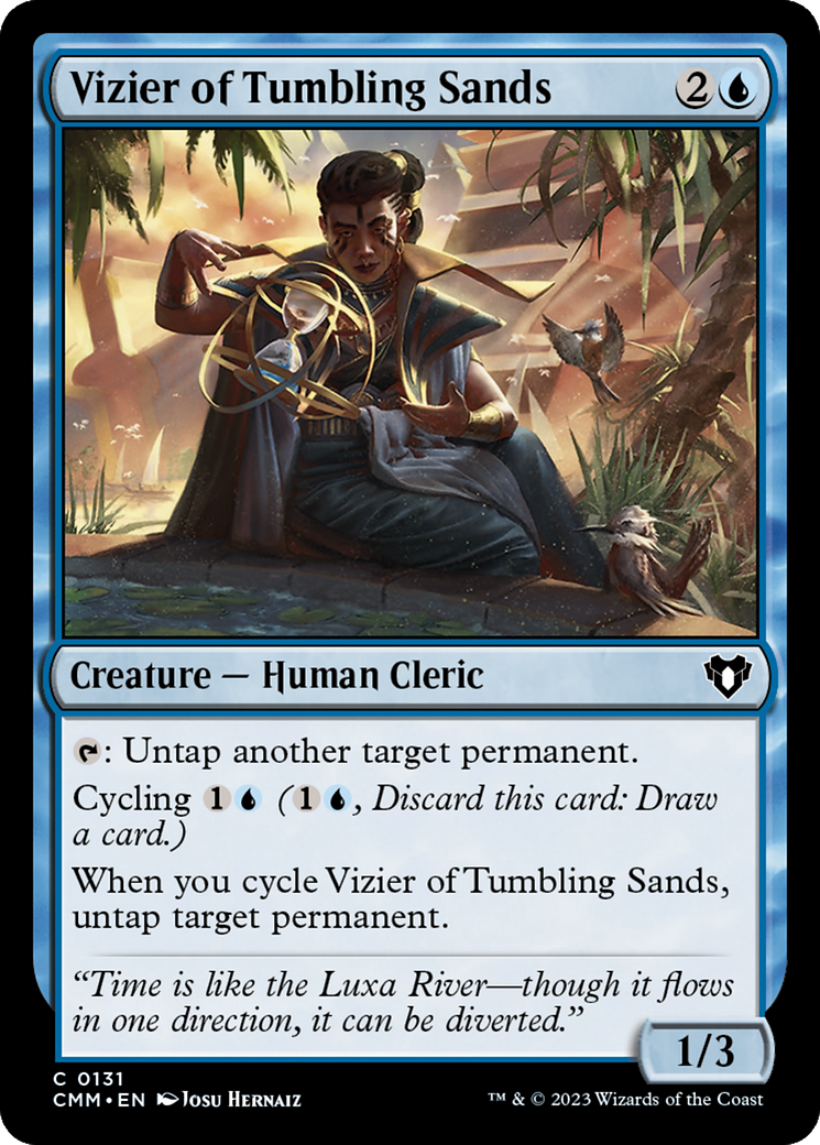 Vizier of Tumbling Sands [Commander Masters] - Magic: The Gathering - Card Brawlers | Quebec | Canada |