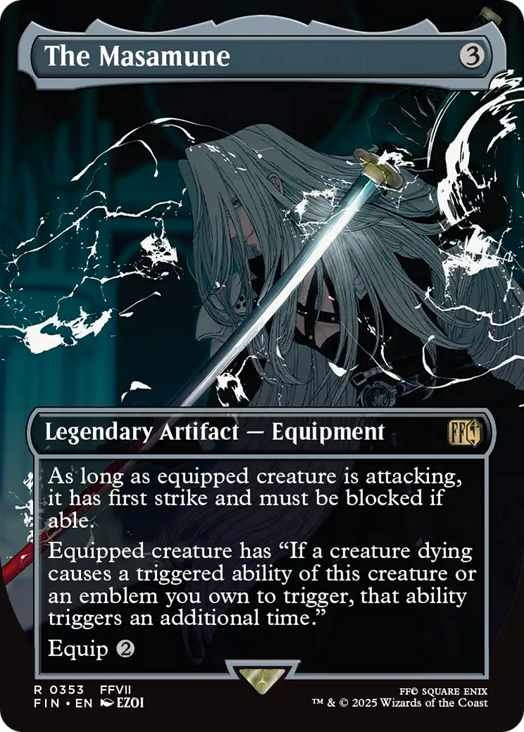 The Masamune (Borderless) [FINAL FANTASY] - Magic: The Gathering - Card Brawlers | Quebec | Canada |