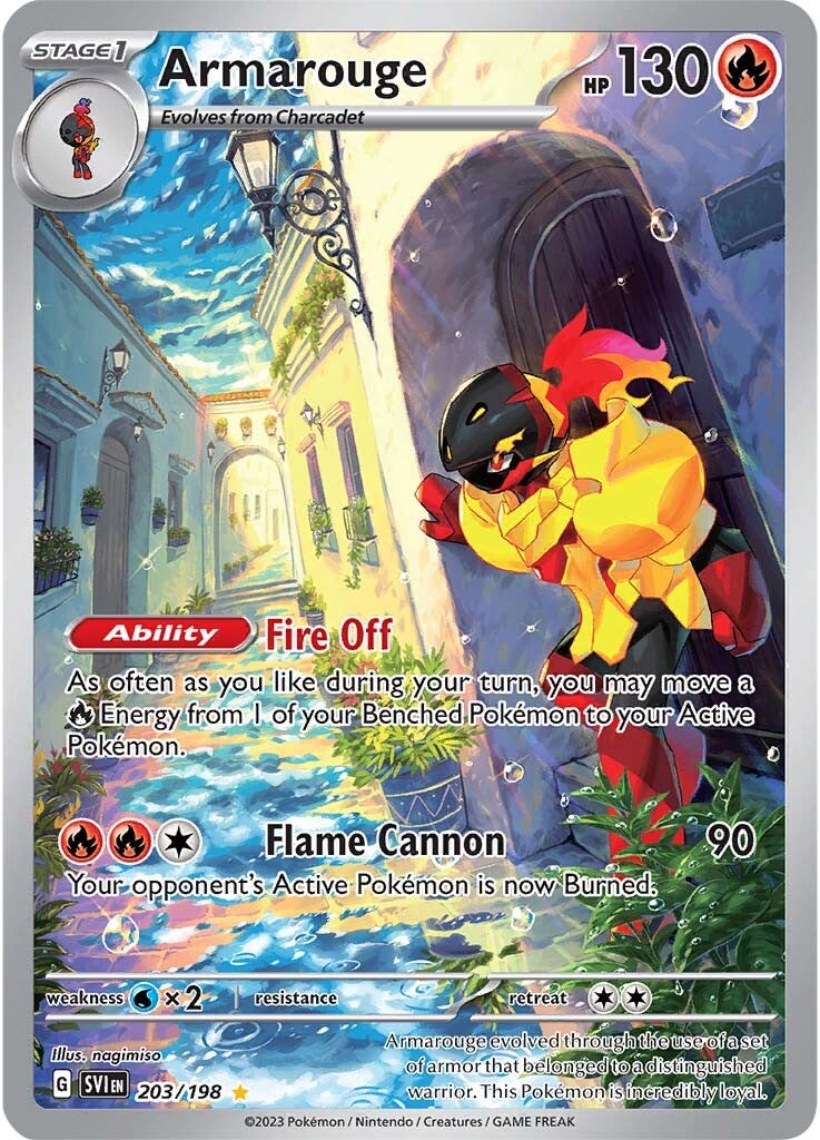 Armarouge (203/198) [Scarlet & Violet: Base Set] - Pokémon - Card Brawlers | Quebec | Canada |