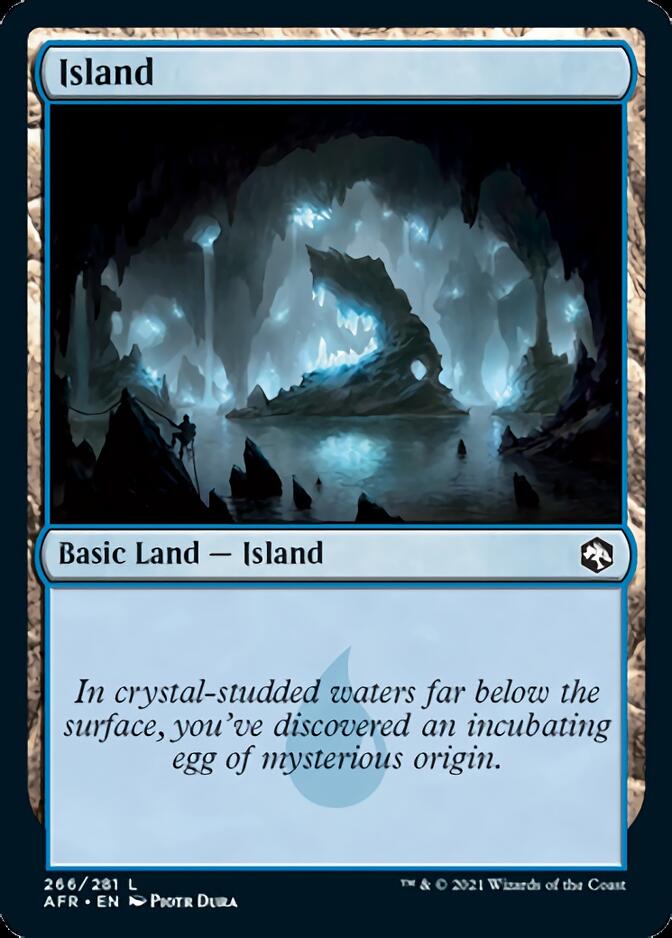 Island (266) [Dungeons & Dragons: Adventures in the Forgotten Realms] - Magic: The Gathering - Card Brawlers | Quebec | Canada |