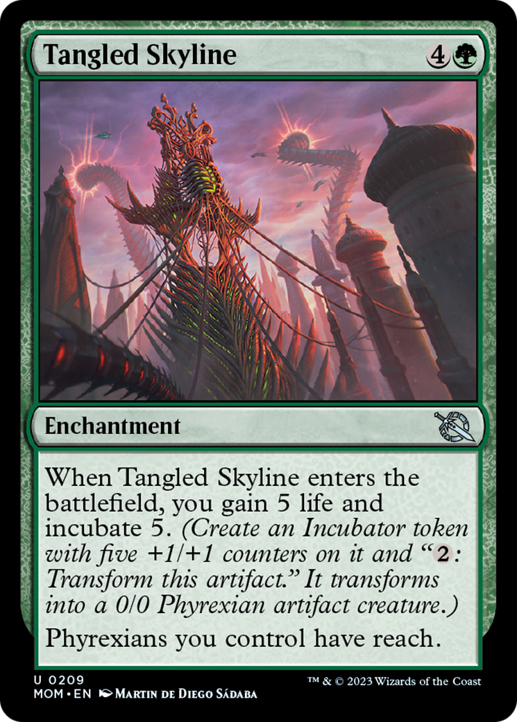 Tangled Skyline [March of the Machine] - Magic: The Gathering - Card Brawlers | Quebec | Canada |