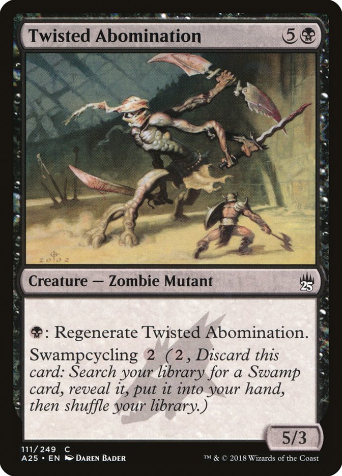 Twisted Abomination [Masters 25] - Magic: The Gathering - Card Brawlers | Quebec | Canada |