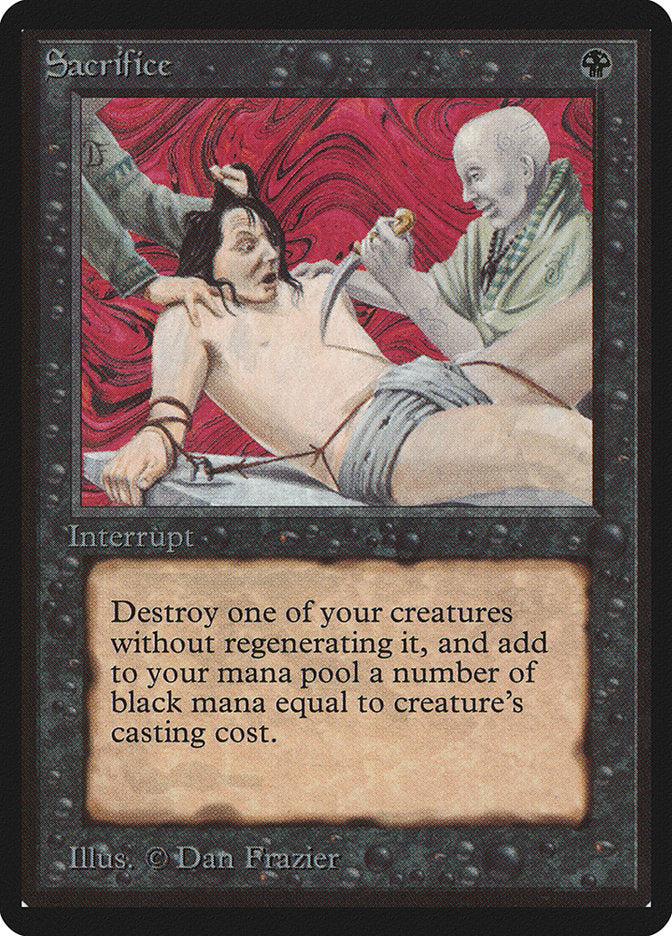 Sacrifice [Beta Edition] - Magic: The Gathering - Card Brawlers | Quebec | Canada |