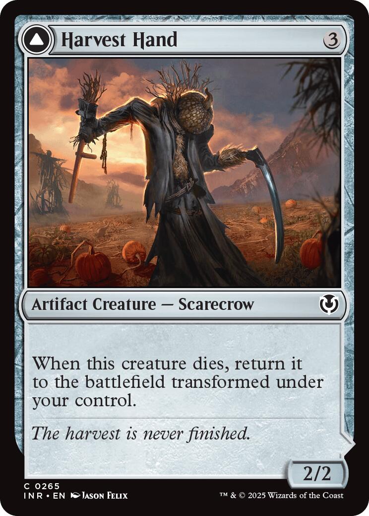Harvest Hand [Innistrad Remastered] - Magic: The Gathering - Card Brawlers | Quebec | Canada |