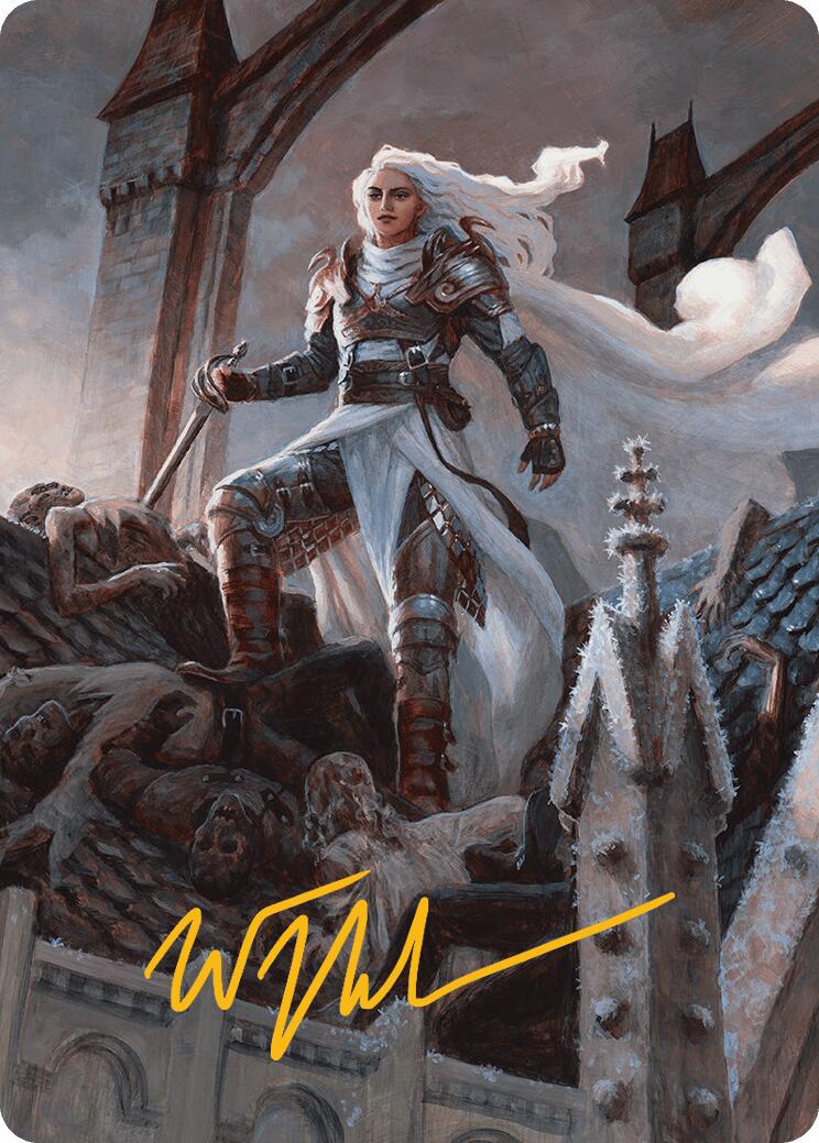 Thalia, Heretic Cathar Art Card (Gold-Stamped Signature) [Innistrad Remastered Art Series] - Magic: The Gathering - Card Brawlers | Quebec | Canada |
