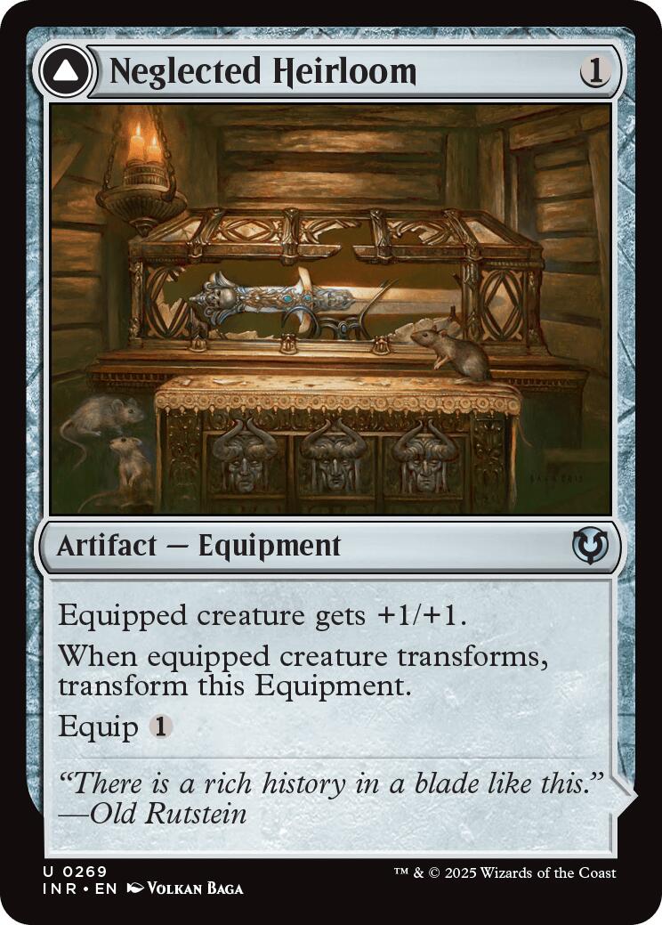 Neglected Heirloom [Innistrad Remastered] - Magic: The Gathering - Card Brawlers | Quebec | Canada |