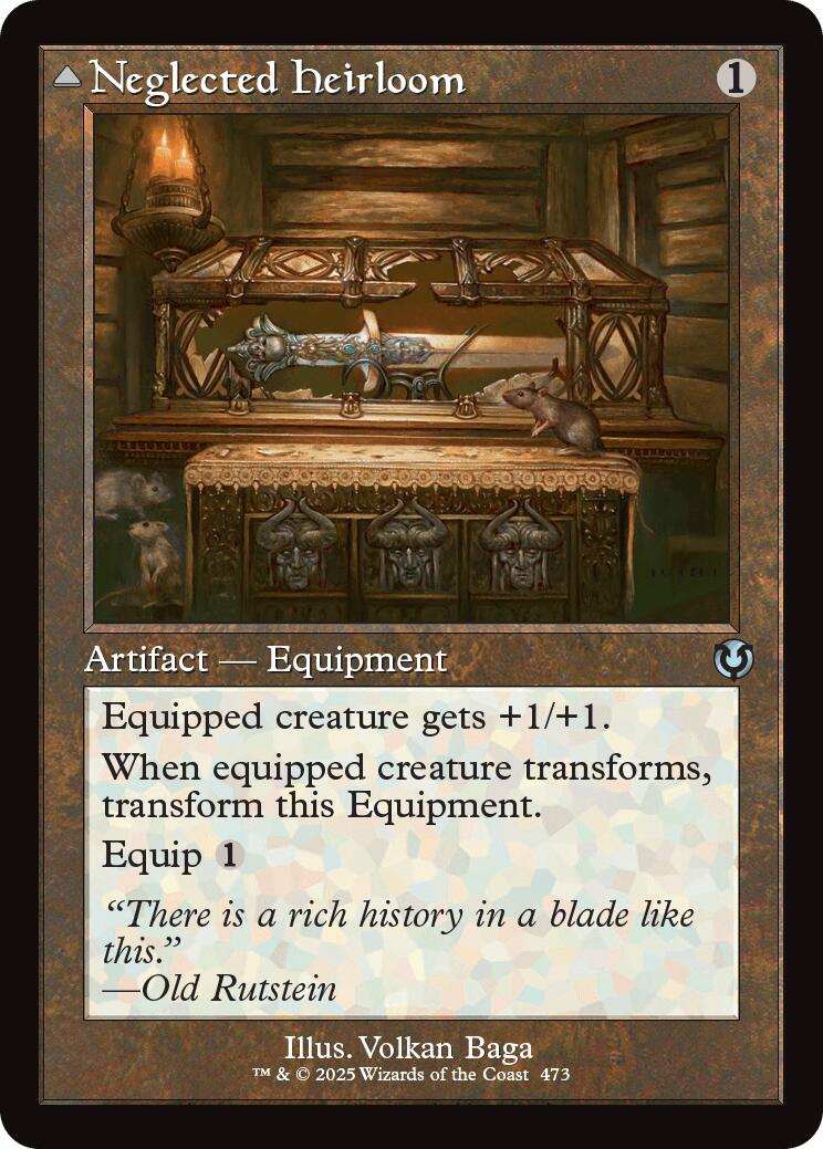 Neglected Heirloom (Retro Frame) [Innistrad Remastered] - Magic: The Gathering - Card Brawlers | Quebec | Canada |