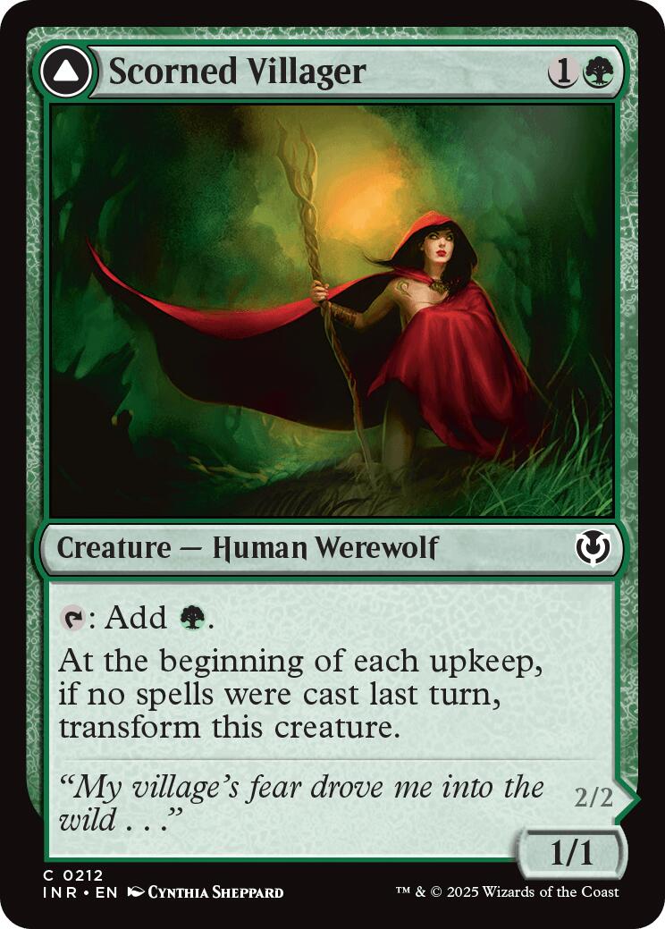 Scorned Villager // Moonscarred Werewolf [Innistrad Remastered] - Magic: The Gathering - Card Brawlers | Quebec | Canada |