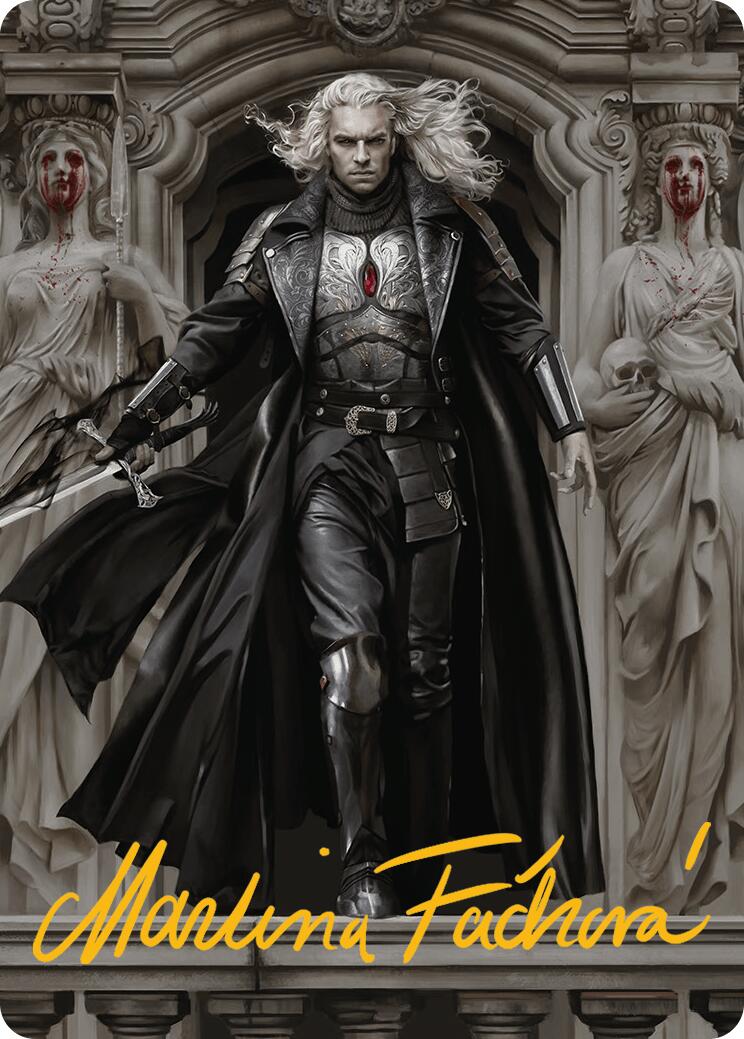 Sorin, Imperious Bloodlord Art Card (Gold-Stamped Signature) [Innistrad Remastered Art Series] - Magic: The Gathering - Card Brawlers | Quebec | Canada |