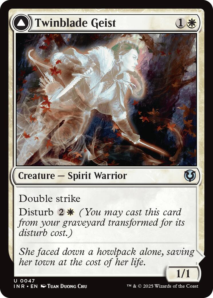 Twinblade Geist // Twinblade Invocation [Innistrad Remastered] - Magic: The Gathering - Card Brawlers | Quebec | Canada |