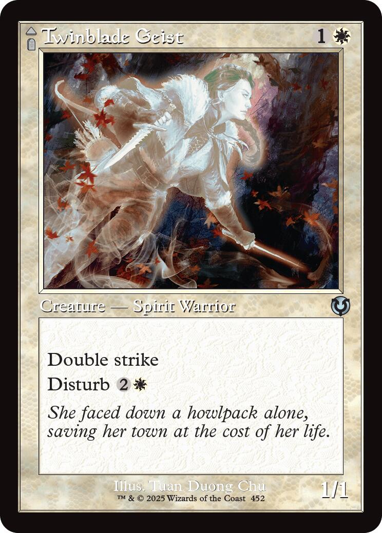 Twinblade Geist // Twinblade Invocation (Retro Frame) [Innistrad Remastered] - Magic: The Gathering - Card Brawlers | Quebec | Canada |