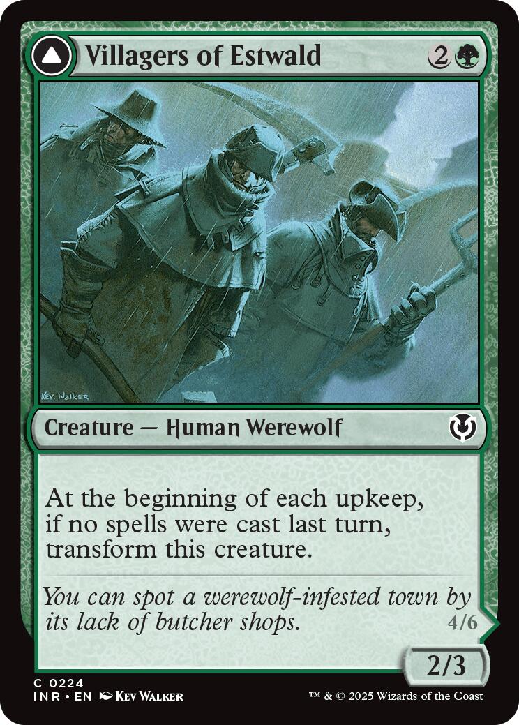 Villagers of Estwald // Howlpack of Estwald [Innistrad Remastered] - Magic: The Gathering - Card Brawlers | Quebec | Canada |
