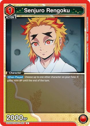 Senjuro Rengoku (UE05BT/KMY-1-081) - UE05BT Demon Slayer Kimetsu no Yaiba - UE05BT: Demon Slayer: Kimetsu no Yaiba - Card Brawlers | Quebec | Canada |