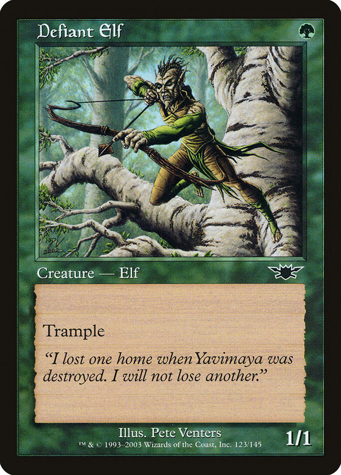 Defiant Elf [Legions] - Magic: The Gathering - Card Brawlers | Quebec | Canada |