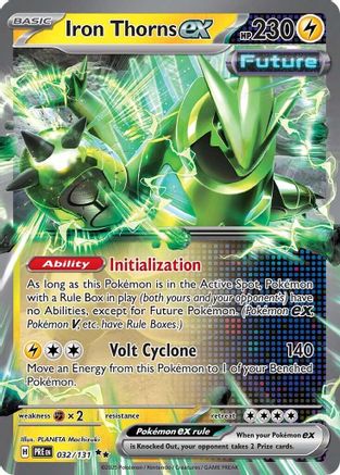 Iron Thorns ex (032/131) [Scarlet & Violet: Prismatic Evolutions] - Pokémon - Card Brawlers | Quebec | Canada |