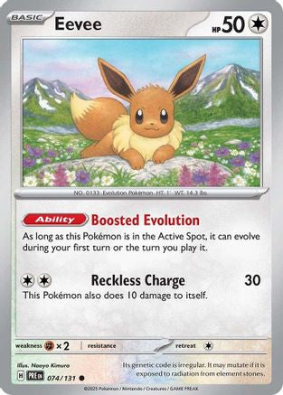 Eevee (074/131) [Scarlet & Violet: Prismatic Evolutions] - Pokémon - Card Brawlers | Quebec | Canada |