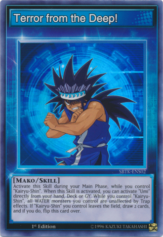 Terror from the Deep! [SBTK-ENS02] Super Rare - Yu-Gi-Oh! - Card Brawlers | Quebec | Canada |