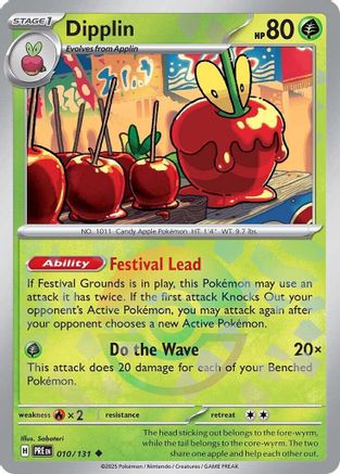 Dipplin (010/131) (Poke Ball Pattern) [Scarlet & Violet: Prismatic Evolutions] - Pokémon - Card Brawlers | Quebec | Canada |