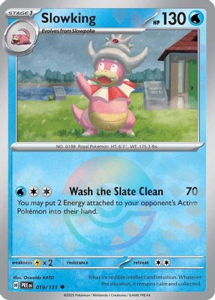 Slowking (019/131) (Poke Ball Pattern) [Scarlet & Violet: Prismatic Evolutions] - Pokémon - Card Brawlers | Quebec | Canada |