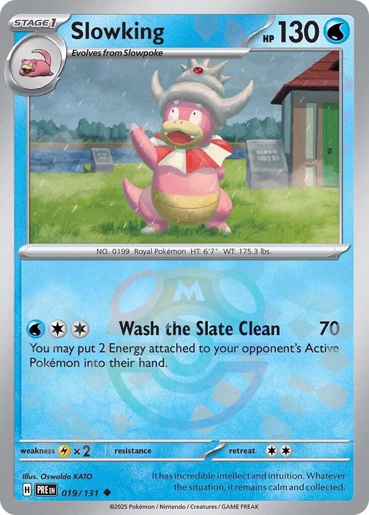 Slowking (019/131) (Master Ball Pattern) [Scarlet & Violet: Prismatic Evolutions] - Pokémon - Card Brawlers | Quebec | Canada |