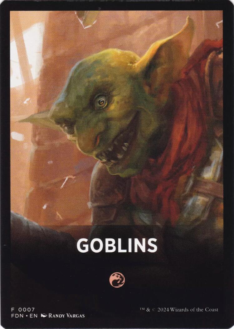 Goblins Theme Card [Foundations Tokens] - Magic: The Gathering - Card Brawlers | Quebec | Canada |