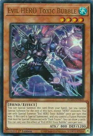 Evil HERO Toxic Bubble [SUDA-EN001] Ultra Rare - Yu-Gi-Oh! - Card Brawlers | Quebec | Canada |
