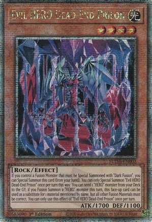 Evil HERO Dead-End Prison (Quarter Century Secret Rare) [SUDA-EN002] Quarter Century Secret Rare - Yu-Gi-Oh! - Card Brawlers | Quebec | Canada |