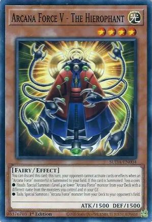 Arcana Force V - The Hierophant [SUDA-EN004] Common - Yu-Gi-Oh! - Card Brawlers | Quebec | Canada |