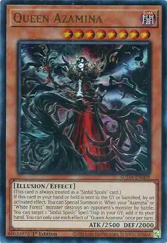 Queen Azamina [SUDA-EN009] Ultra Rare - Yu-Gi-Oh! - Card Brawlers | Quebec | Canada |