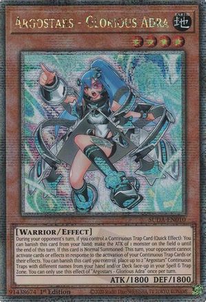 Argostars - Glorious Adra (Quarter Century Secret Rare) [SUDA-EN010] Quarter Century Secret Rare - Yu-Gi-Oh! - Card Brawlers | Quebec | Canada |