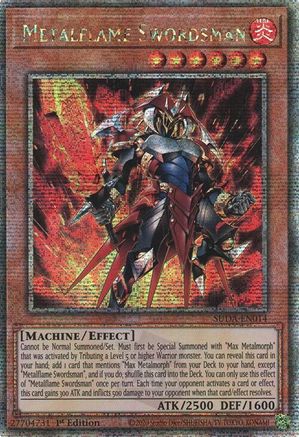 Metalflame Swordsman (Quarter Century Secret Rare) [SUDA-EN014] Quarter Century Secret Rare - Yu-Gi-Oh! - Card Brawlers | Quebec | Canada |