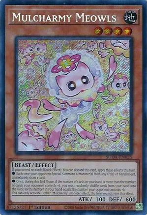 Mulcharmy Meowls [SUDA-EN025] Secret Rare - Yu-Gi-Oh! - Card Brawlers | Quebec | Canada |