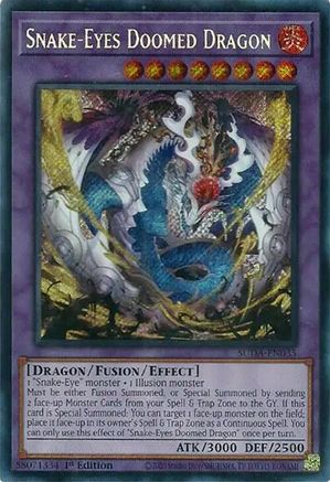 Snake-Eyes Doomed Dragon [SUDA-EN035] Secret Rare - Yu-Gi-Oh! - Card Brawlers | Quebec | Canada |