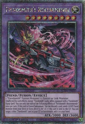Fiendsmith's Rextremende (Quarter Century Secret Rare) [SUDA-EN037] Quarter Century Secret Rare - Yu-Gi-Oh! - Card Brawlers | Quebec | Canada |